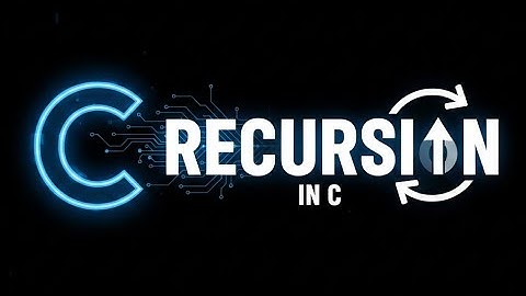 Recursion in C #recursioninc #recursion #clanguage #cprogramming