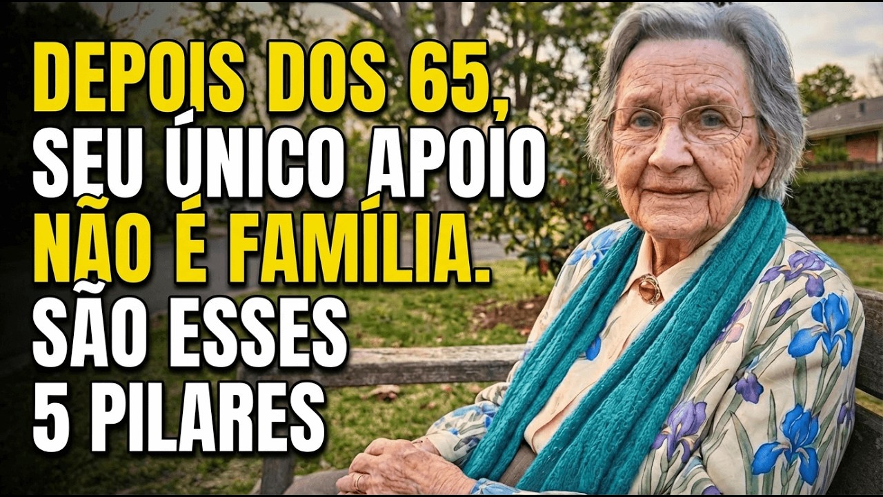 Tenho 83 Anos. Depois Dos 60, Seu ÚNICO Apoio Confiável Não É Família Ou Amigos. São Esses 5 Pilares