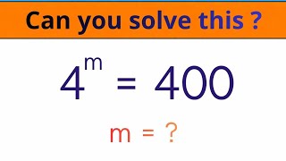 Can you solve this ? | A Nice Exponential Problem 