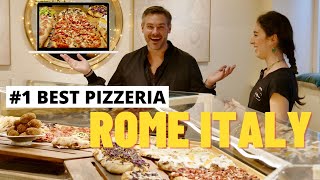 #1 BEST PIZZERIA IN ROME ITALY!!! | Italy Travel Vlog
