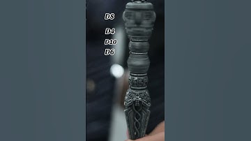 Can you believe these are seven dice? #uniquedice#wanddice #dnd #dnddice