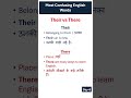 Confusing English Words | Vocabulary Boost-DAY 6 |Their vs There