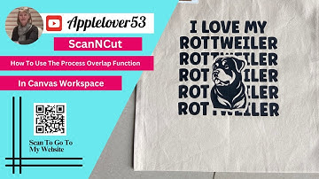 ScanNCut - How to use the process overlap function in Canvas Workspace