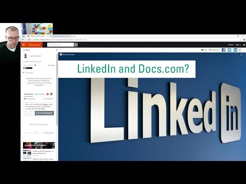 Docs.com as a blogging platform