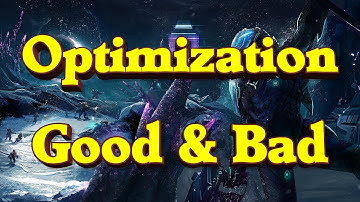 Optimization:  Good & Bad, Planetside 2