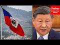 Markwayne Mullin Asks Experts About China's Influence In Haiti