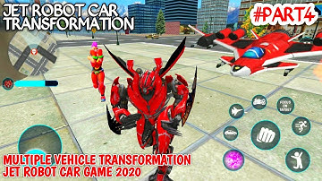 Bumblebee Multiple Vehicle Transformation Jet Robot Car Game 2020 #Part 4 - Android Gameplay FHD