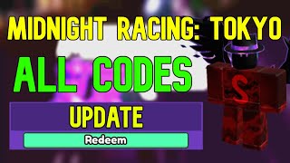 ALL Midnight Racing: Tokyo CODES | Roblox Midnight Racing Tokyo Codes (April 2023)
