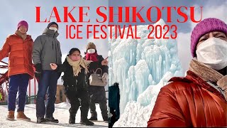4K HD LAKE SHIKOTSU ICE FESTIVAL 2023 | CHITOSE, HOKKAIDO, JAPAN | RAW VLOG | PINOY IN JAPAN | PH