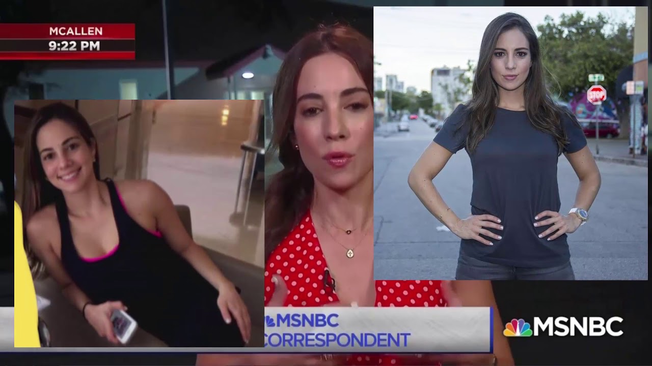 Hot reporter complains about Trump regime's concentration camps