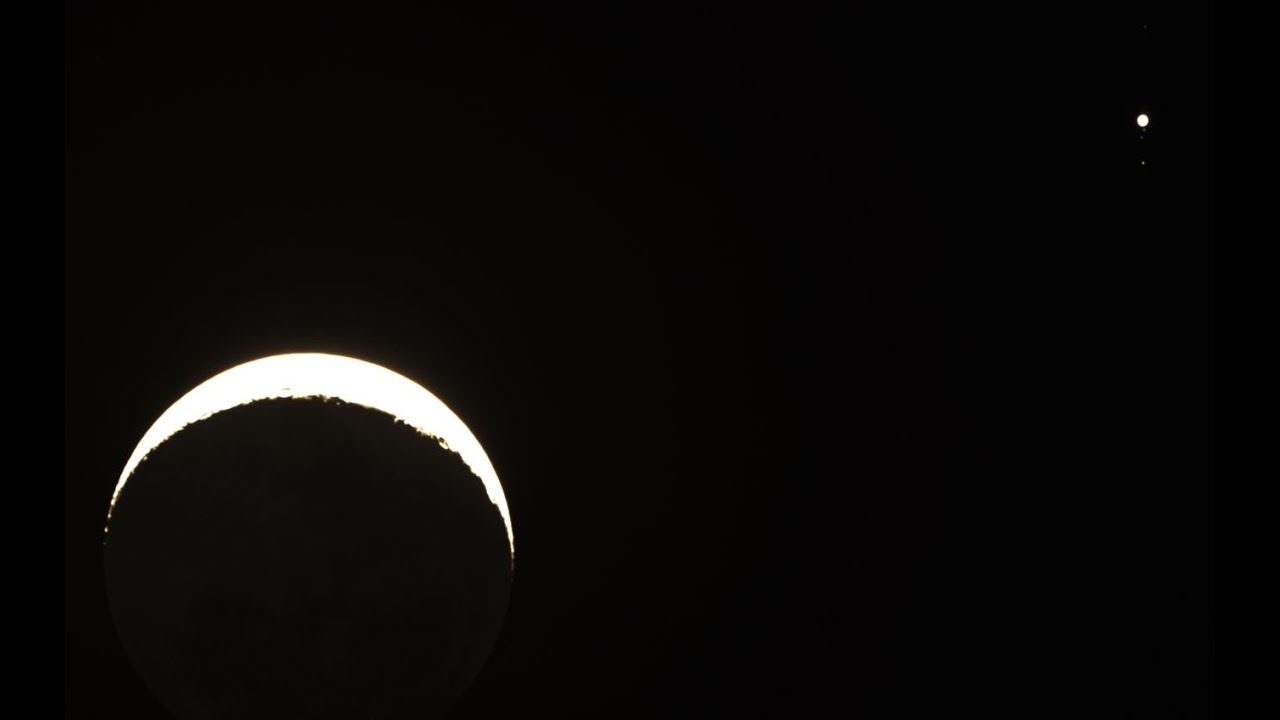 Live Stream | Moon and Jupiter Conjunction Feb 2023 - Live - YouTube