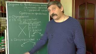 Задание 12 (отрывок). Окончания глаголов и суффиксы причастий  Подготовка к ЕГЭ для 10-11 классов