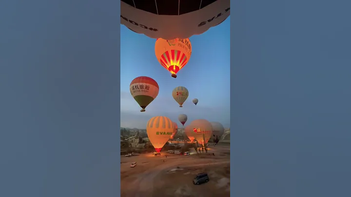 Hot Air Balloon Ride in Cappadocia, Turkey | #shorts #travel - DayDayNews