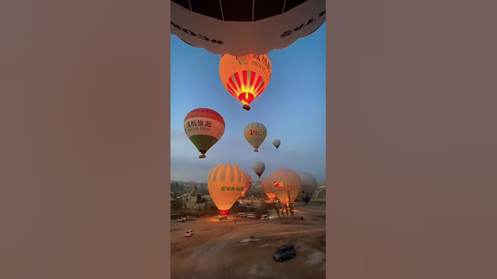Hot Air Balloon Ride in Cappadocia, Turkey | #shortsyoutube #youtubeshorts #fyp