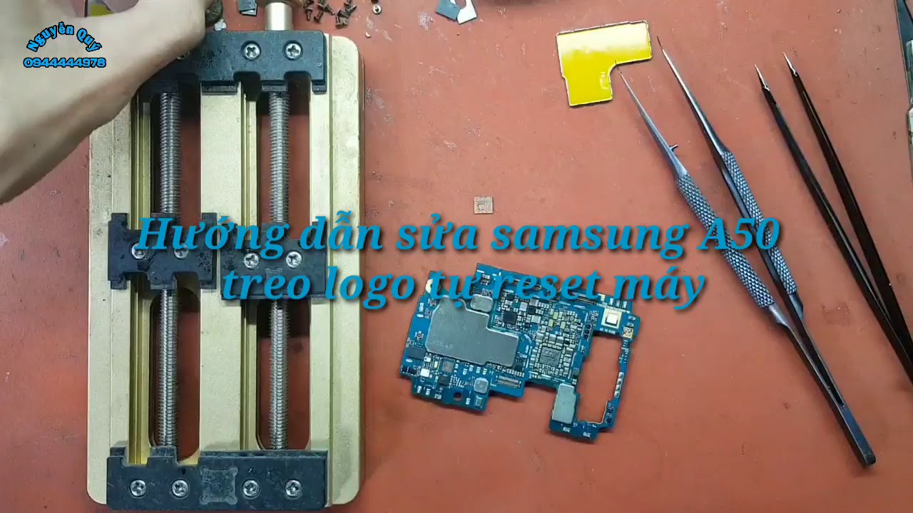 Hướng dẫn sửa samsung A50 lên treo tự reset lại máy - YouTube