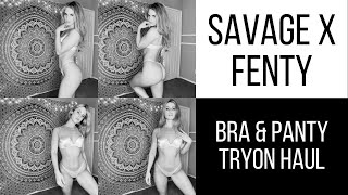 Savage X Fenty Try On - Lingerie Haul Review
