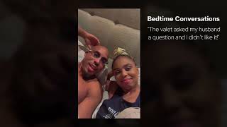 The Valet Asked My Husband a Question, and I DIDN'T Like It #BedtimeConversations Content
