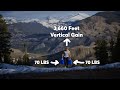 Americas Fastest Marathoner Attempts to Carry 140 lbs of Water to the Top of Mount Crested Butte