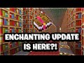 New Enchanting Update Is Here?! We Can Swap Enchants! (Hypixel Skyblock)