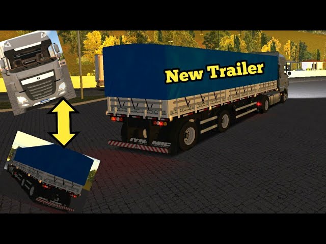 World Truck Driving Simulator New Trailer Gamplay 26 Android Game Youtube - a truck trailer with van and ford transi roblox