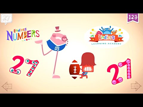 Endless Numbers 27 | Learn Number Twenty-Seven | Fun Learning for Kids