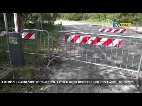 IL GUADO SUL MALINA SARA' SISTEMATO CON LA POSA DI NUOVE BARRIERE E IMPIANTI SEMAFOR... | 09/01/2025