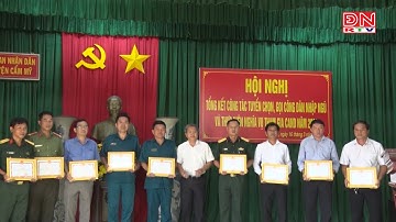 HUYỆN CẨM MỸ TỔNG KẾT CÔNG TÁC TUYỂN QUÂN NĂM 2023