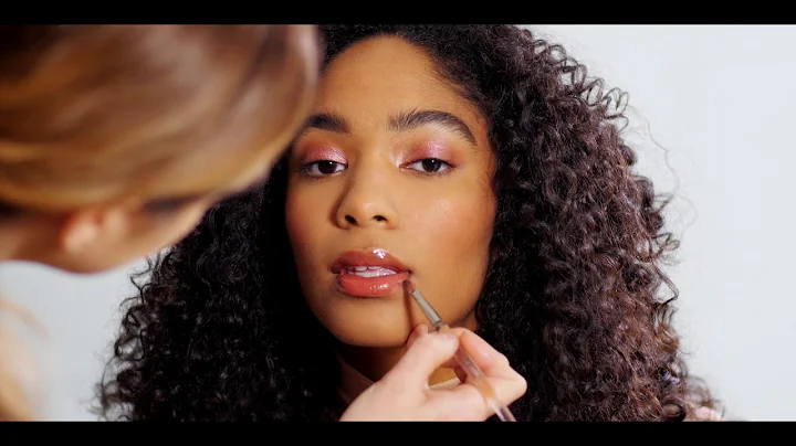 Natural glow makeup on Maya
