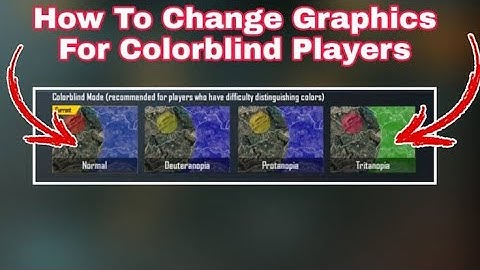Colorblind mode full detail | pubg mobile | JP.GAMER