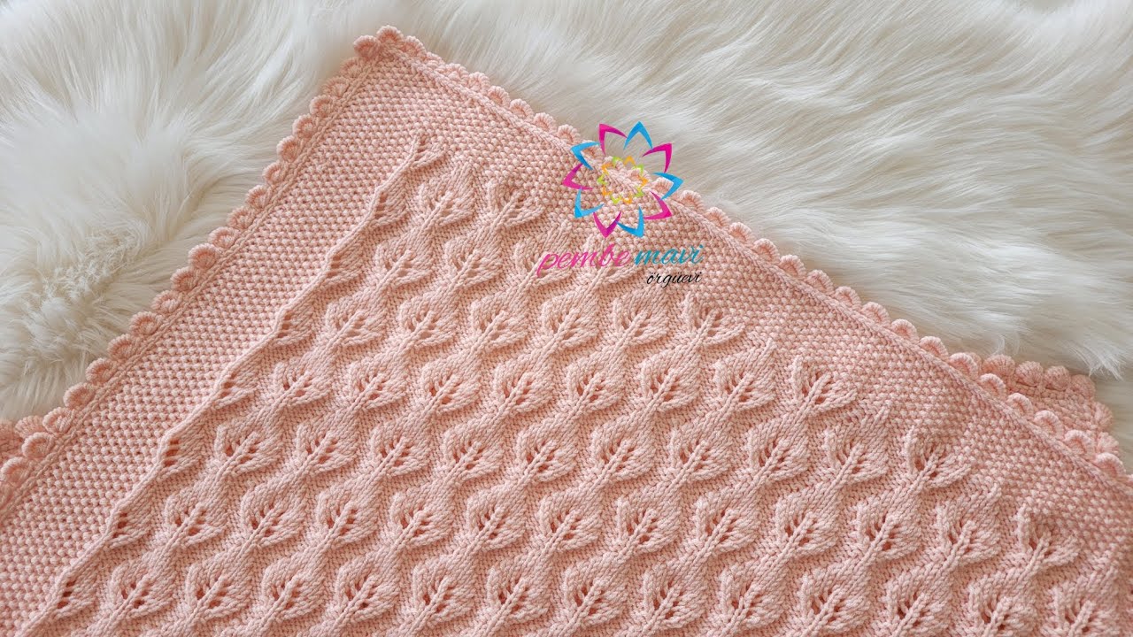 Bebek battaniyesi kenar oyası👍