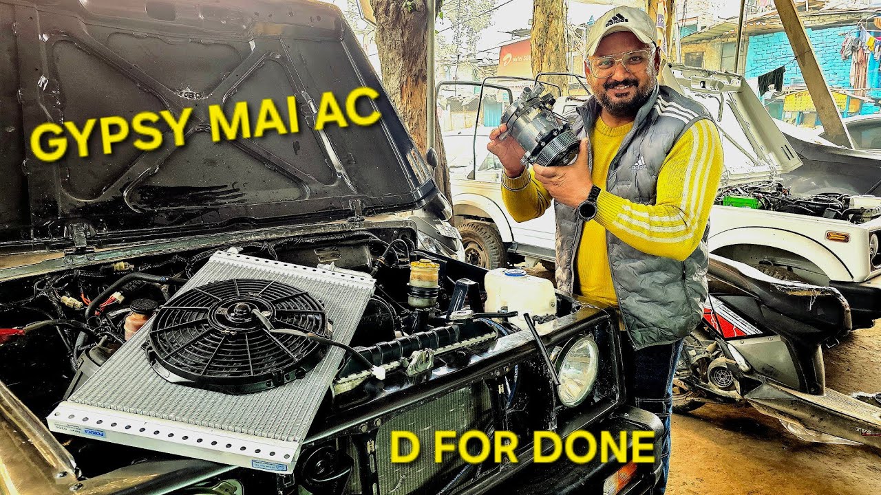 Mayapuri se gypsy mai lagwaya ac @1322happysingh 