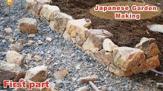 Project 3 Ep 1 Japanese Garden Making First Part 日本庭園づくり 前編 Youtube