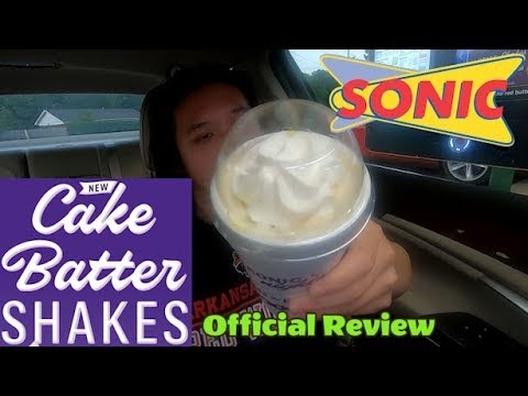 🍦❄️-sonic®-new-oreo-yellow-cake-batter-shake-review-#297-🍦❄️