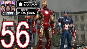 Marvel Future Fight Android iOS Walkthrough - Part 56 - Dimensional Clash (Normal) 1,2