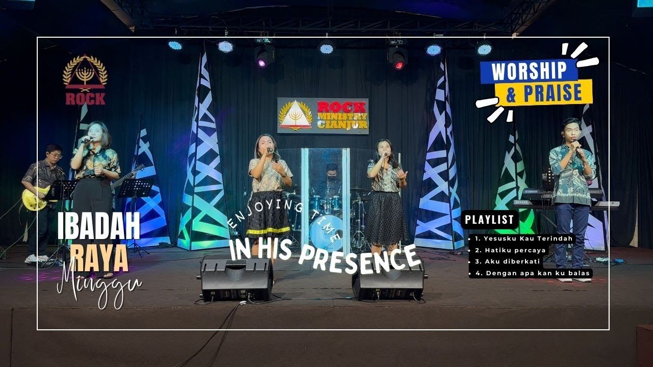 PENYEMBAHAN DAN PUJIAN ROHANI | IBADAH GBI ROCK CIANJUR | 14 JANUARI ...