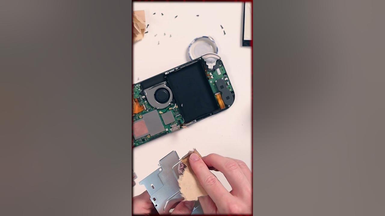 How To Replace Switch Lite Battery - YouTube