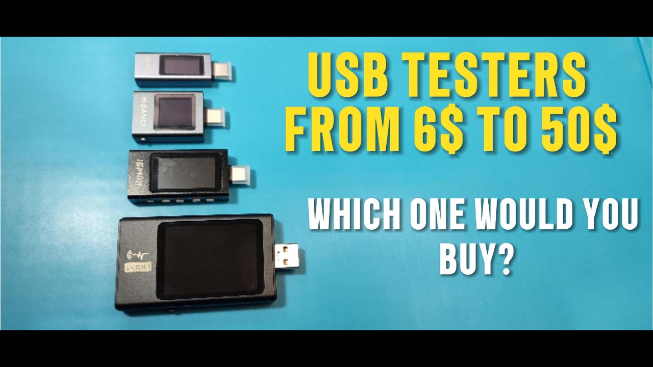 I Spent The Money on 4 USB Testers so You Don't Have to.Which one would you choose?