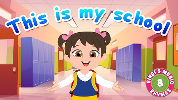 This is my School | School Rooms Rhyme for kids | Bindi