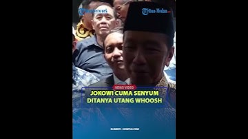 JOKOWI Senyum Ditanya Utang Whoosh❗ #jokowi #utang #whoosh #apbn #senyum #purbayayudhisadewa