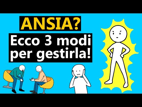 Video: 3 modi per affrontare l'ansia sul lavoro