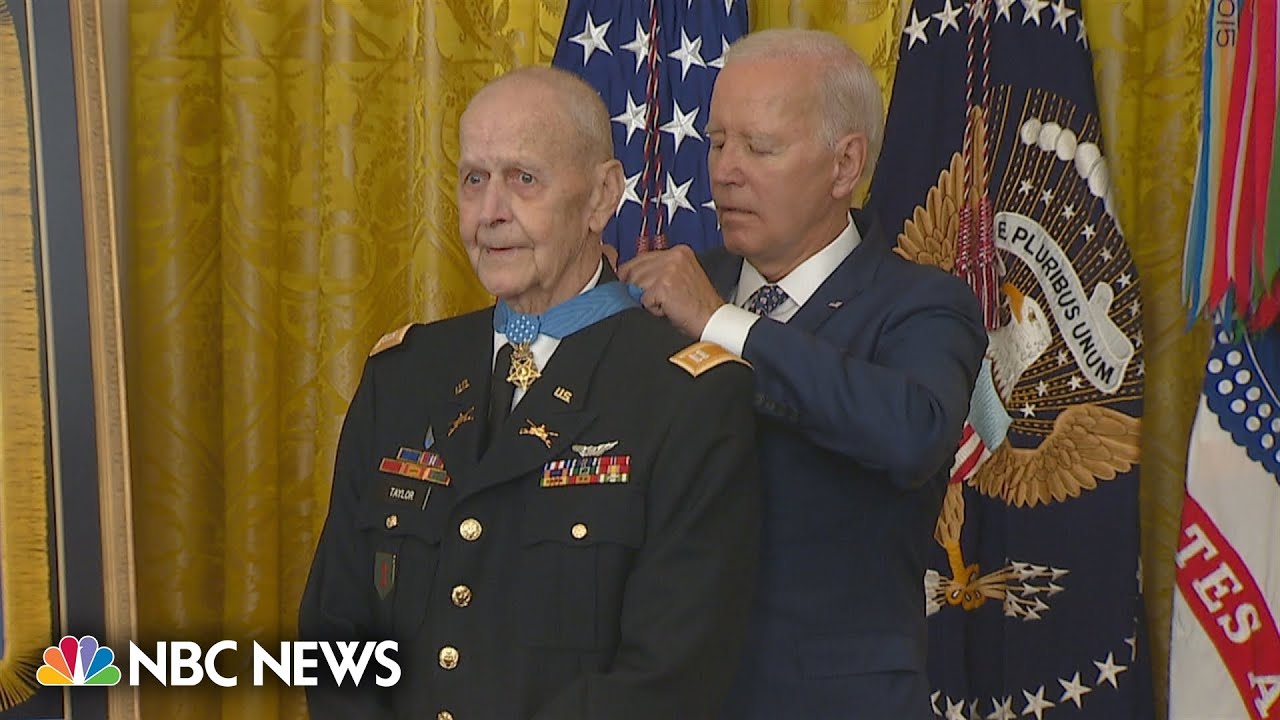 Medal of Honor recipient Larry Taylor one-on-one