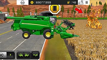 Strat Harvesting Wheat In Fs 18 - Farming Simulator 18 Timelapse ! Fs18 Gameplay #fs18