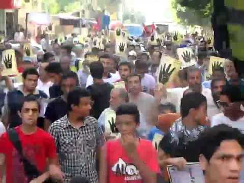 مظاهرة في حي الزيتون بالقاهرة