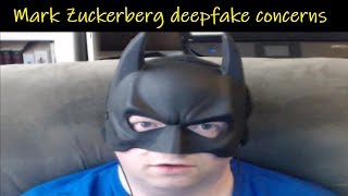 Batman concerned over Mark Zuckerberg deepfake video