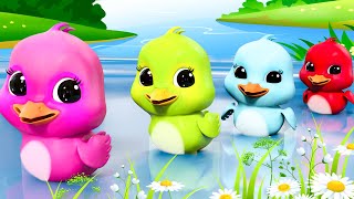 Five Little Babies | Old Macdonald | Twinkle Twinkle | Nursery Rhymes |Baby Cartoon | Blue Fish 2023