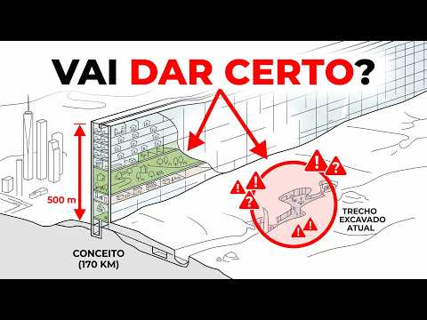 Como Eles Vão Construir Um Prédio de 170 km no Deserto?