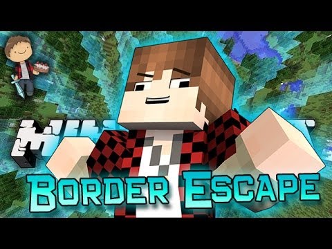 Minecraft: FUNNY NEW BORDER ESCAPE Mini-Game w/Mitch & Friends! - Minecraft: FUNNY NEW BORDER ESCAPE Mini-Game w/Mitch & Friends!
