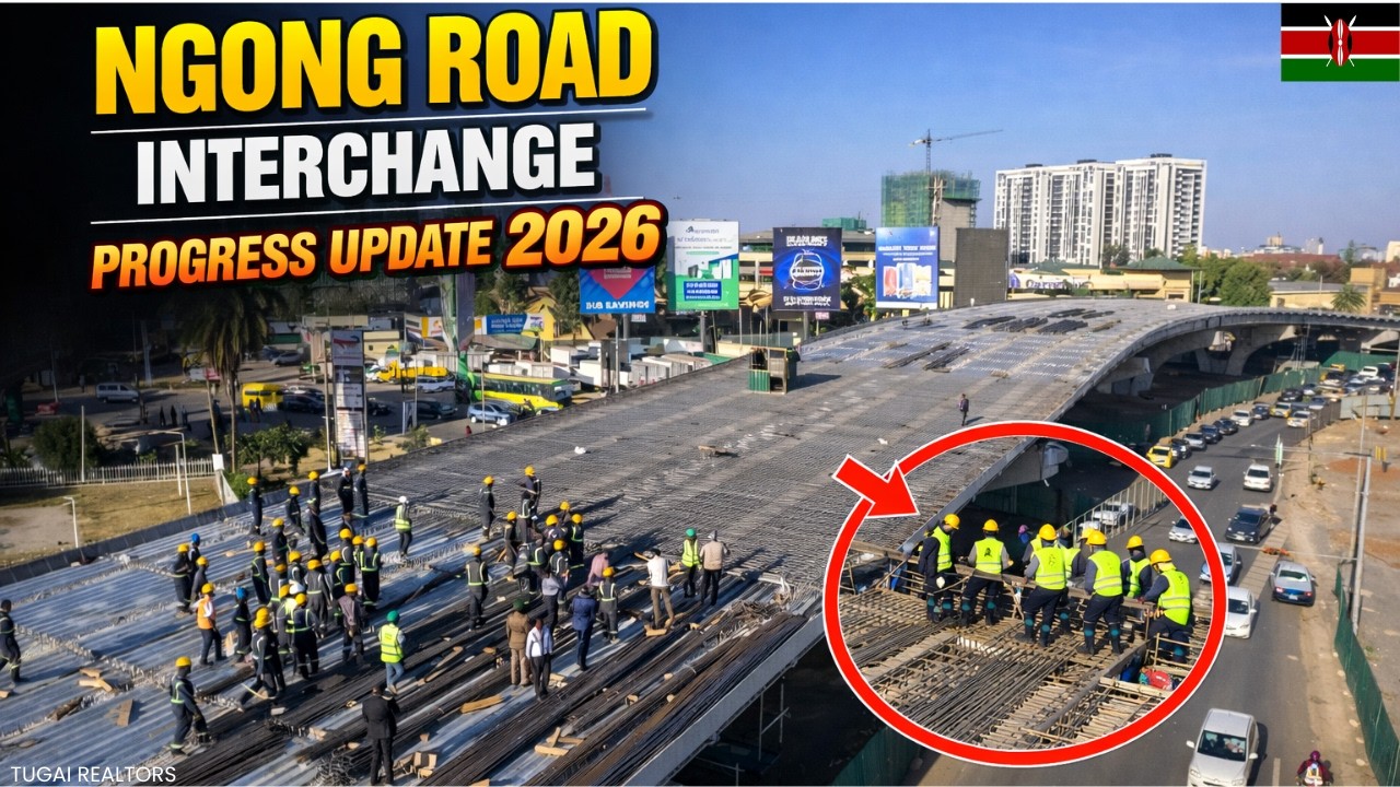 Ngong Road Interchange, Current update, 0ver 85% Complete, Nairobi’s Traffic Game-Changer.
