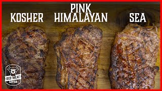 How to Season Steak Experiment  Which Salt is the BEST on Steak!?!?