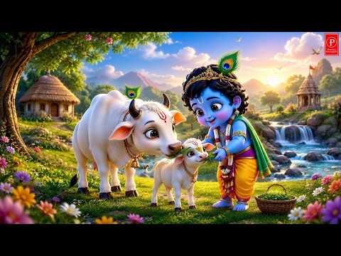 छोटी छोटी गैया छोटे छोटे ग्वाल। Choti Choti Gaiya Chote Chote Gwal। #kanha #krishna #krishnabhajan